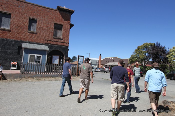 It was a rag-tag group of us that enjoyed the rest of the day together.