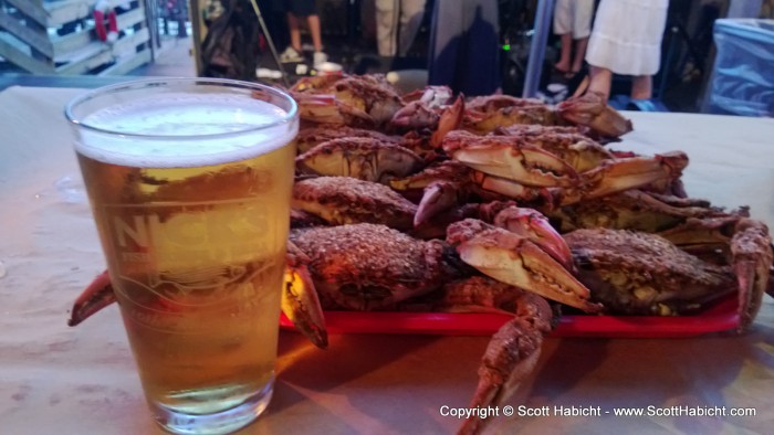 Crabs go well with a Maryland summer.