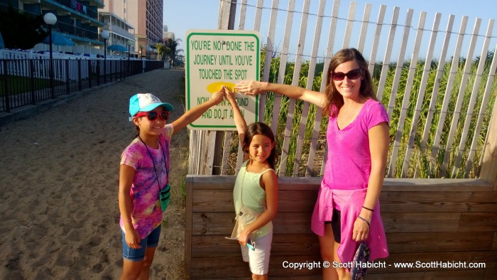 The north end of the boardwalk, and we planned on walking the whole thing.