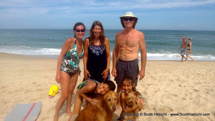 Our beach neighbors for the day.