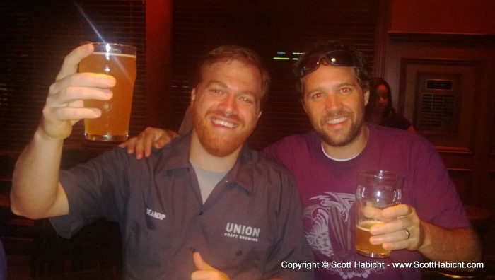 I got to meet Adam Benesch, one of the founders of Union Brewing.