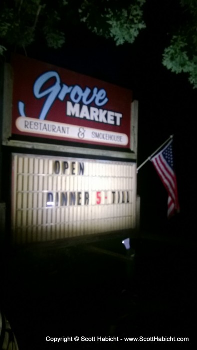 From there it was on to The Grove Market for dinner.