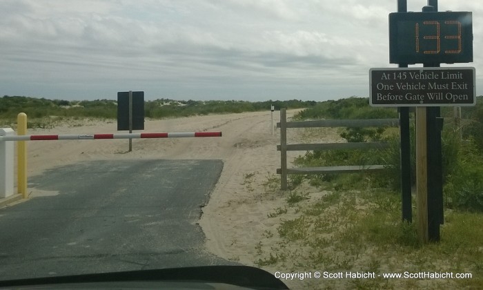 And drive on the beach.