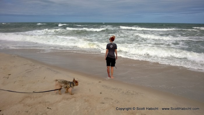 We found a place to stop and hopped out for a walk.