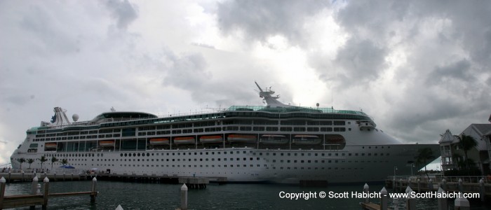 Our boat, The Grandeur of The Seas.