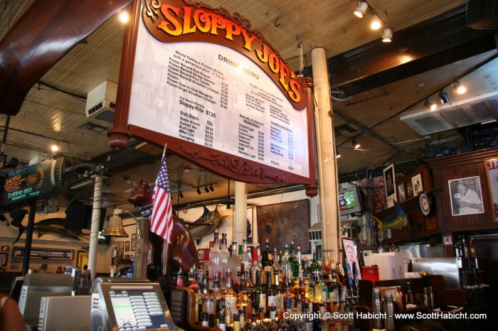 What visit to Key West wouldn't be complete without stopping by Sloppy Joe's.