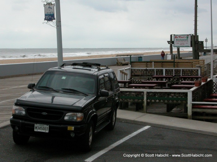 Then we hit the boards and checked out the surf.