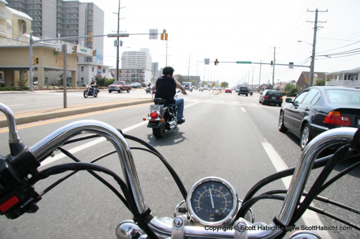 It was then time to put the helmets back on and head back into Maryland.