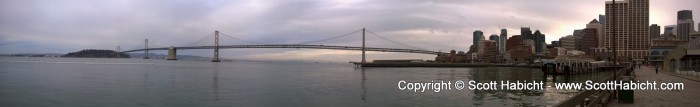 The Oakland Bridge.