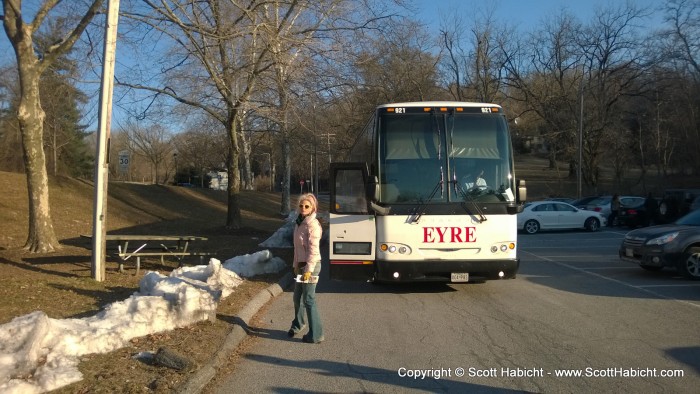 Kelli and I won a silent auction to go on a brew bus tour to Pennsylvania.