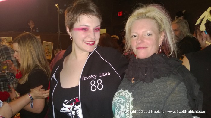 Kelli and I love the Charm City Roller Girls, but we were in DC, so we hung out with the DC Roller Girls.