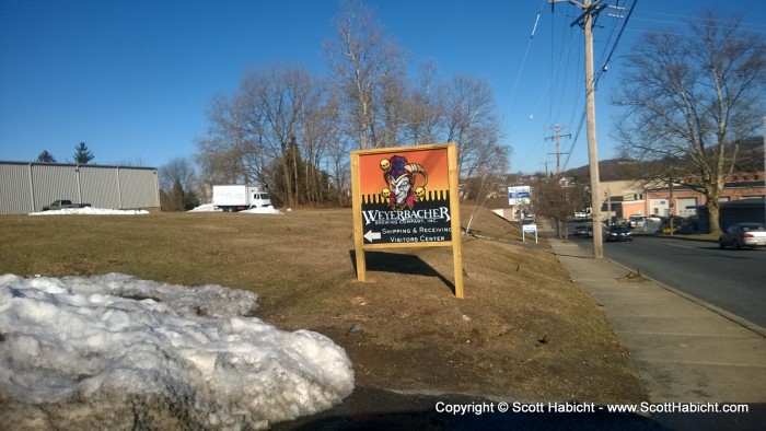 Stop number 2 for the trip was Weyerbacher Brewing Co.