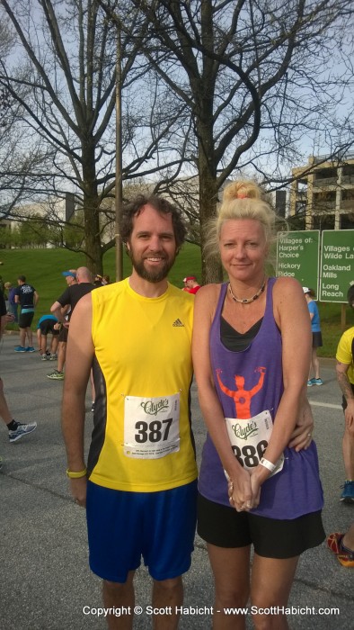 Clyde's 10K is one of the races we always try to run.