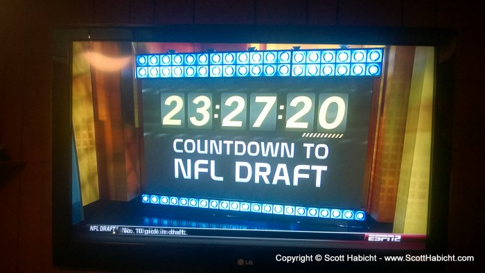 So with the draft less than 24 hours away...