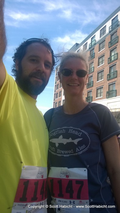 It was a Baltimore run, Sole of the City 10k.