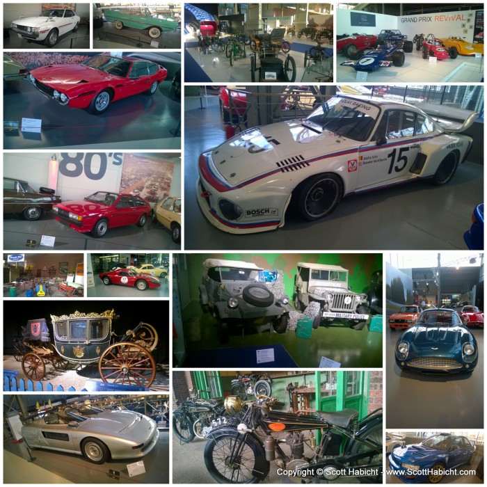 Some of the cars I saw on the tour.