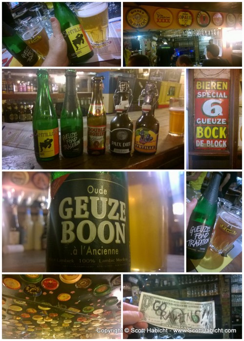 I would highly recommend this bar to anyone in Brussels wanting a great selection of beer.