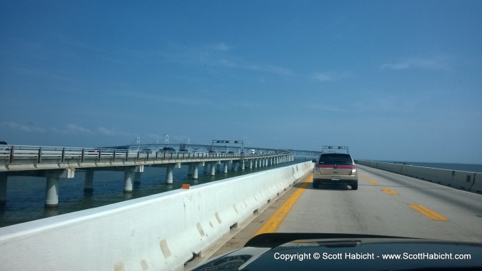 Heading to the beach for the July 4th weekend, and we got a head start on the traffic.