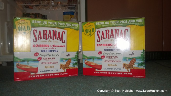 And I decided on a sampler case from Saranac.