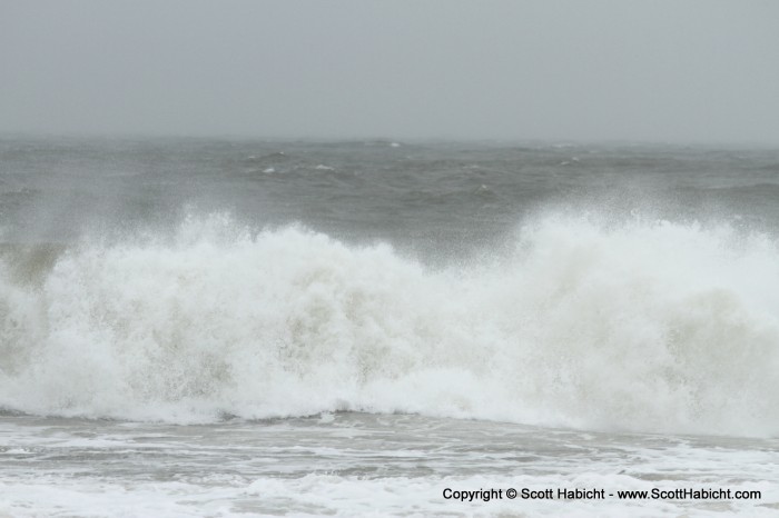 The sea was angry that day.