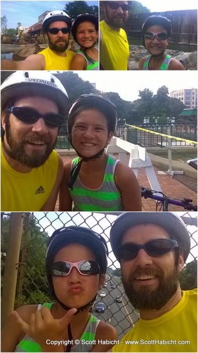 Ashley and I went out for a ride one day and we rode to downtown Columbia.