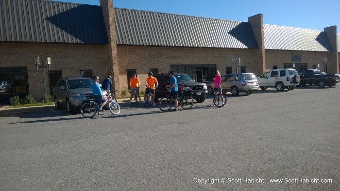 Another great morning for a brewcycle. This time we started at Jailbreak Brewing.