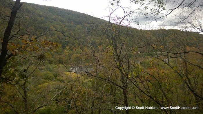 The leaves were changing color, and it made for a great walk.