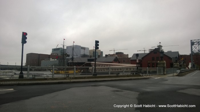 Time had come the next morning for me to head out of town, So I snapped this picture of the Boston tea party boat heading to the airport and said goodbye to Boston.