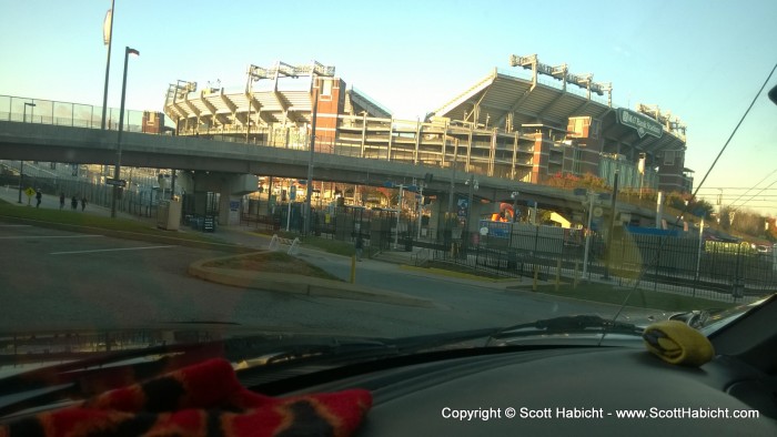 Parking near M&T Bank Stadium...