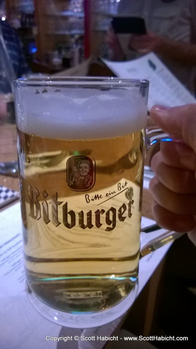 A German beer restaurant.