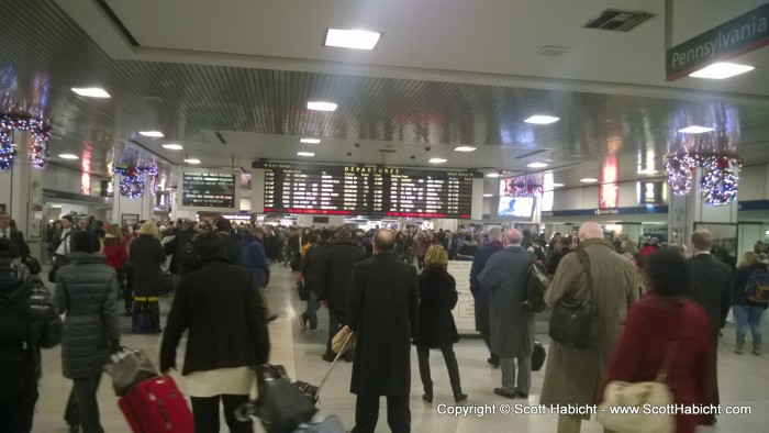 After the meeting it was time to grab a train and head home.