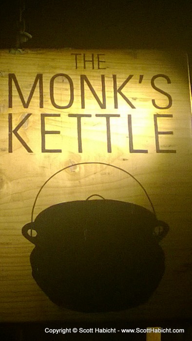 I left the party and headed to The Monk's Kettle, a great place for beer.