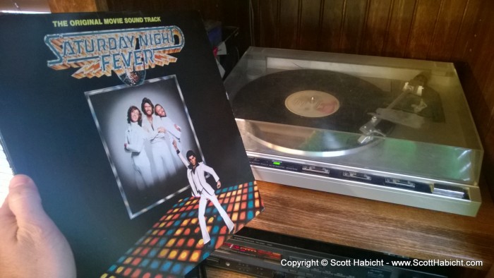 Saturday morning vinyl is Saturday NIght Fever.