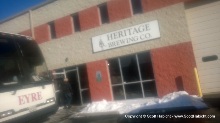 Brewery number 4, Heritage Brewing Co. in Manassas, VA.