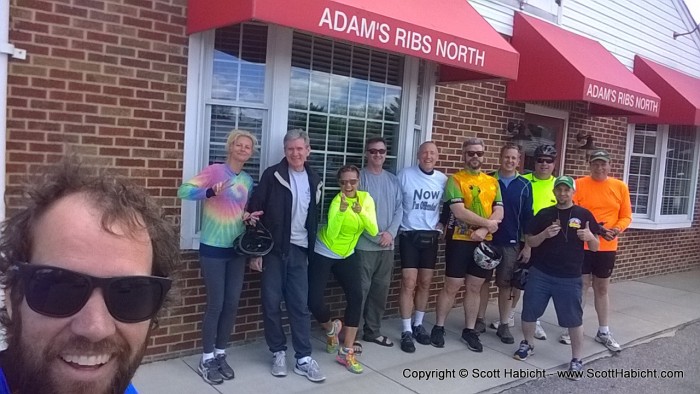 Our second stop was Adam's Ribs North.