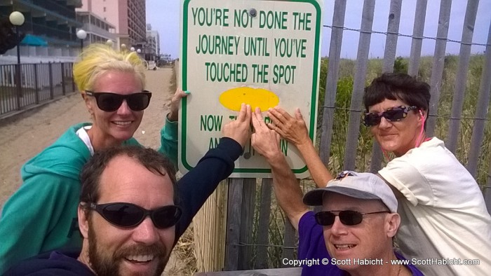 After 2.5 hours, we reached the other end of the boardwalk.