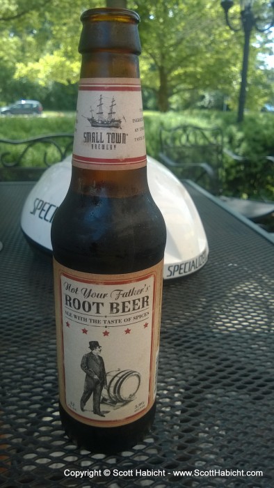 I had a root beer that tasted like root beer but had a 5.9% ABV.