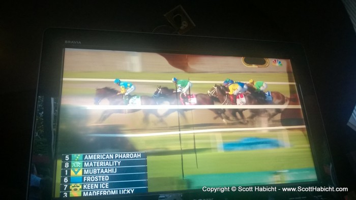 And then we watched American Pharoah win the Triple Crown.