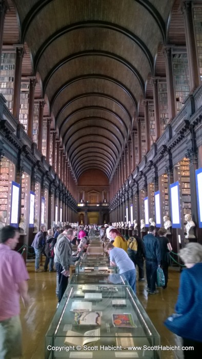 The main library area.