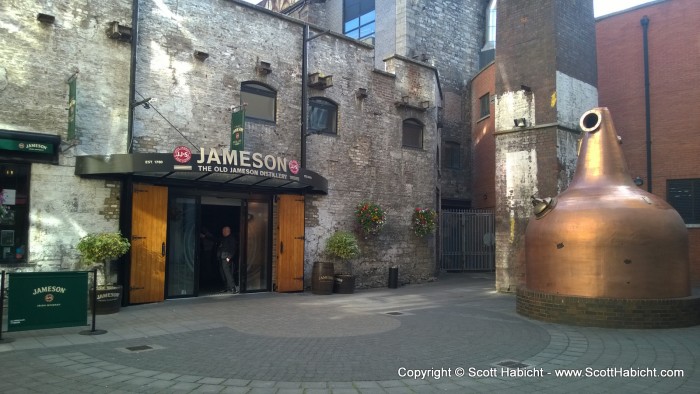 We headed to The Old Jameson Distillery.