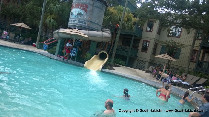 Everyone loves a waterslide.