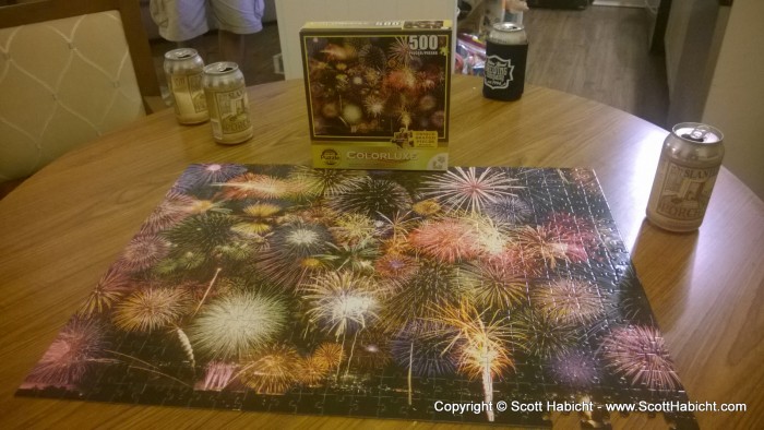 One puzzle done!!