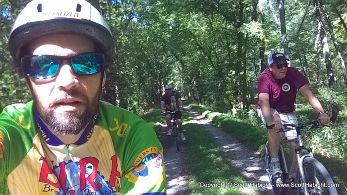 The next morning Matt, Will, and I went on a bike ride along the C&O canal.