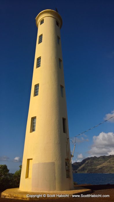 The whole lighthouse.