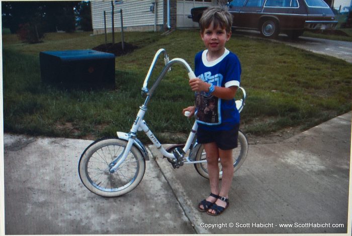 That's me and my bike circa early 1978.