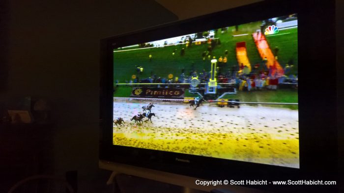 I always like watching The Preakness.