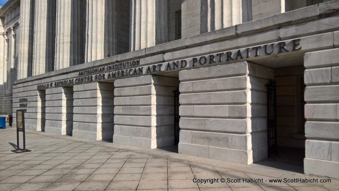 Well, that's all for Spring. To end it, Molly and I spent some time in the American Art and Portrait Gallery in DC.