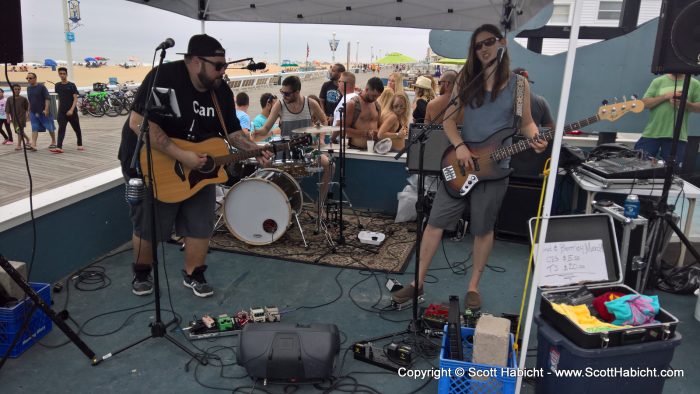 We headed back to the boardwalk for show number 3, Bond and Bentley.