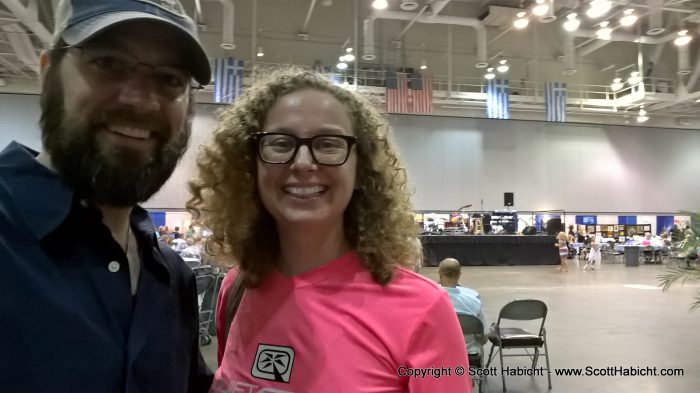 We stopped by the very mellow Greek Festival.