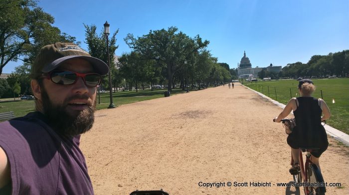 Instead of bringing my bike we used Capitol Bike Share.